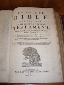 Französische Bibel